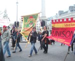 some bright banners