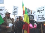 More Ethiopian protesters calling their Prime Minister a war criminal
