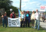 and our group from East Lancashire CND